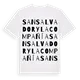 San Salvador y La Compañía ordlek t-shirt
