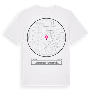 San Salvador y La Compañía t-shirt – ekologisk bomull t-shirt från Pinshirt