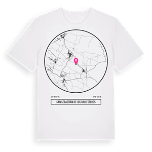San Sebastián de los Ballesteros t-shirt – ekologisk bomull t-shirt från Pinshirt