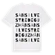 San Silvestre de Guzmán ordlek t-shirt