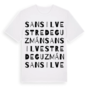 San Silvestre de Guzmán ordlek t-shirt – ekologisk bomull t-shirt från Pinshirt