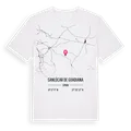 Sanlúcar de Guadiana karta t-shirt