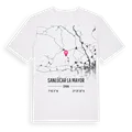 Sanlúcar la Mayor karta t-shirt