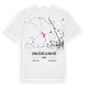 Sanlúcar la Mayor karta t-shirt