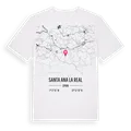 Santa Ana la Real karta t-shirt