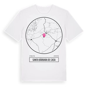 Santa Bárbara de Casa t-shirt – ekologisk bomull t-shirt från Pinshirt