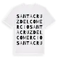 Santa Cruz del Comercio ordlek t-shirt