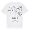 Santa Fe karta t-shirt