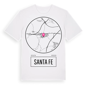 Santa Fe t-shirt – ekologisk bomull t-shirt från Pinshirt