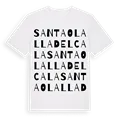 Santa Olalla del Cala ordlek t-shirt