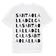 Santa Olalla del Cala ordlek t-shirt