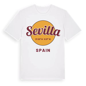 Sevilla cirkel t-shirt – ekologisk bomull t-shirt från Pinshirt
