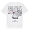 Sevilla karta t-shirt
