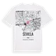 Sevilla karta t-shirt