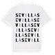 Sevilla ordlek t-shirt