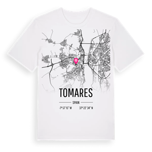 Tomares karta t-shirt – ekologisk bomull t-shirt från Pinshirt