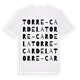Torre-Cardela ordlek t-shirt