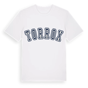 Torrox college t-shirt – ekologisk bomull t-shirt från Pinshirt