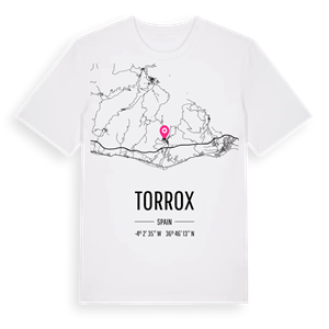 Torrox karta t-shirt – ekologisk bomull t-shirt från Pinshirt