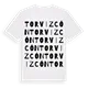 Torvizcón ordlek t-shirt