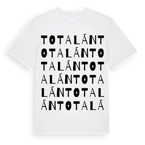 Totalán ordlek t-shirt – ekologisk bomull t-shirt från Pinshirt