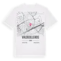 Valdeolleros karta t-shirt