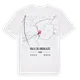 Valle de Abdalajís karta t-shirt