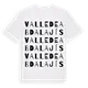 Valle de Abdalajís ordlek t-shirt