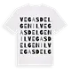 Vegas del Genil ordlek t-shirt