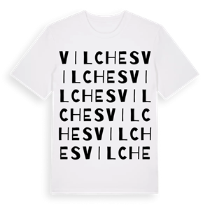 Vilches ordlek t-shirt – ekologisk bomull t-shirt från Pinshirt