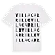 Villacarrillo ordlek t-shirt