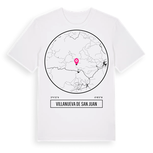 Villanueva de San Juan t-shirt – ekologisk bomull t-shirt från Pinshirt