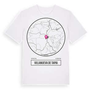Villanueva de Tapia t-shirt – ekologisk bomull t-shirt från Pinshirt