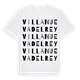 Villanueva del Rey ordlek t-shirt