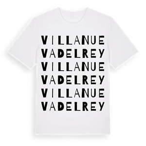 Villanueva del Rey ordlek t-shirt – ekologisk bomull t-shirt från Pinshirt
