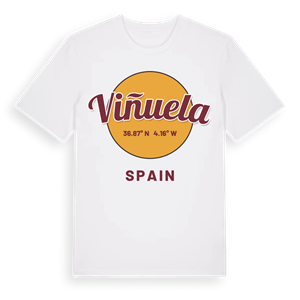 Viñuela cirkel t-shirt – ekologisk bomull t-shirt från Pinshirt