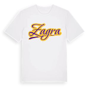 Zagra baseball t-shirt – ekologisk bomull t-shirt från Pinshirt