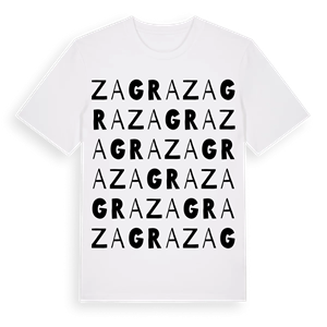 Zagra ordlek t-shirt – ekologisk bomull t-shirt från Pinshirt