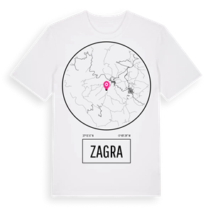 Zagra t-shirt – ekologisk bomull t-shirt från Pinshirt