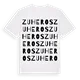 Zuheros ordlek t-shirt