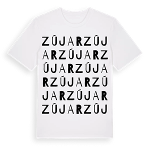 Zújar ordlek t-shirt – ekologisk bomull t-shirt från Pinshirt