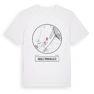 Adalet Mahallesi t-shirt – ekologisk bomull t-shirt från Pinshirt
