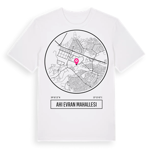 Ahi Evran Mahallesi t-shirt – ekologisk bomull t-shirt från Pinshirt