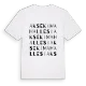 Akseki Mahallesi ordlek t-shirt