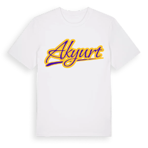 Akyurt baseball t-shirt – ekologisk bomull t-shirt från Pinshirt