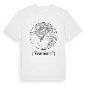 Alacaatlı Mahallesi t-shirt – ekologisk bomull t-shirt från Pinshirt