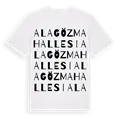 Alagöz Mahallesi ordlek t-shirt