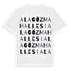 Alagöz Mahallesi ordlek t-shirt
