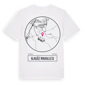 Alagöz Mahallesi t-shirt – ekologisk bomull t-shirt från Pinshirt