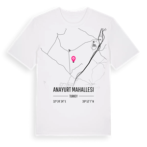 Anayurt Mahallesi karta t-shirt – ekologisk bomull t-shirt från Pinshirt